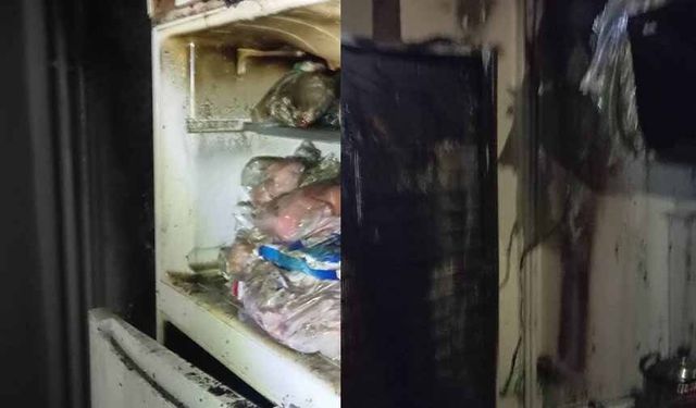 Van’da ev yangını