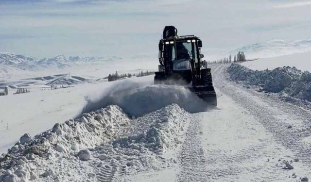 Başkale'de 13 yerleşim yerine ulaşım sağlanamıyor