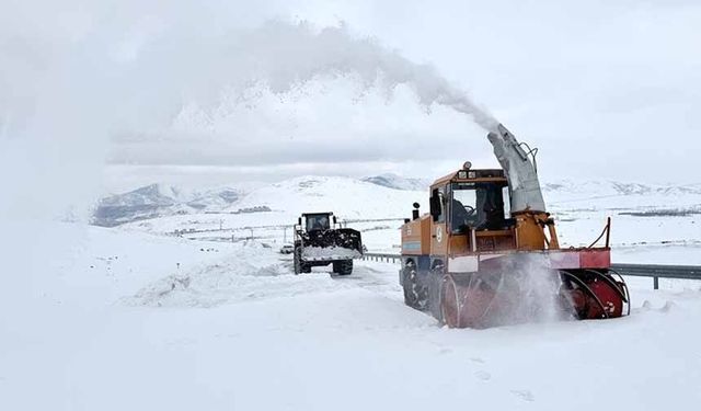 Kar kaplanları kesintisiz ulaşım için sahada