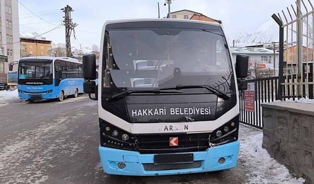 Hakkari'de toplu taşıma ücretlerine zam