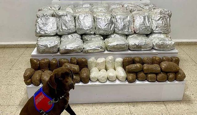 Van'da 78 kilo uyuşturucu ele geçirildi