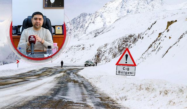 Vanlı isimden çığ riskine karşı önemli uyarılar!