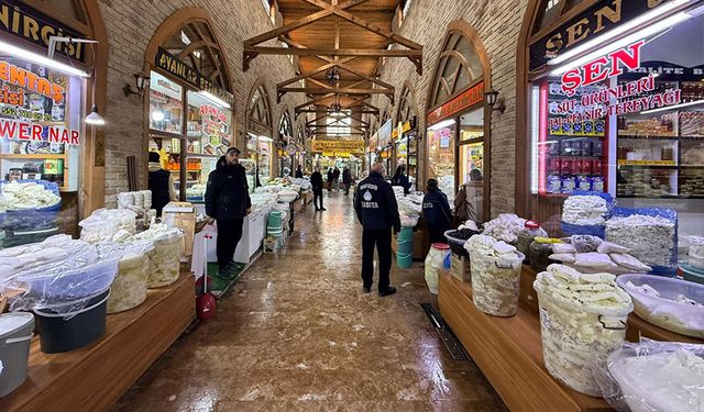 Van Peynirciler Çarşısına kapsamlı denetim
