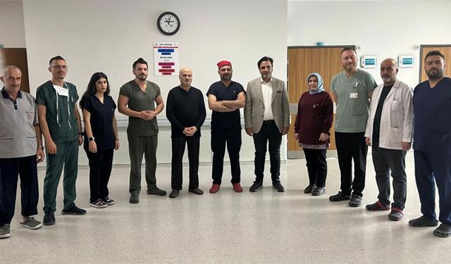 Van'da riskli ameliyat başarıyla gerçekleştirildi