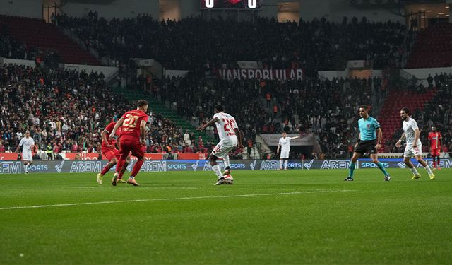 Amedspor – Vanspor maçında gol uzatmalarda geldi: Vanspor eli boş döndü!