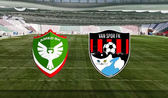 Amedspor – Vanspor maçını 3 kanal canlı yayınlayacak