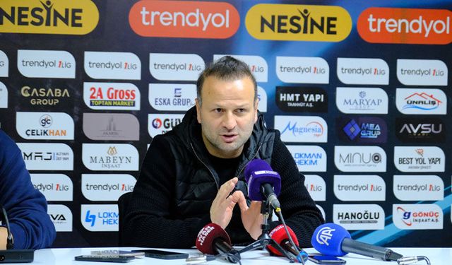 Vanspor Teknik Direktörü Korkmaz,  maçı değerlendirdi: Oyunu domine eden taraf bizdik