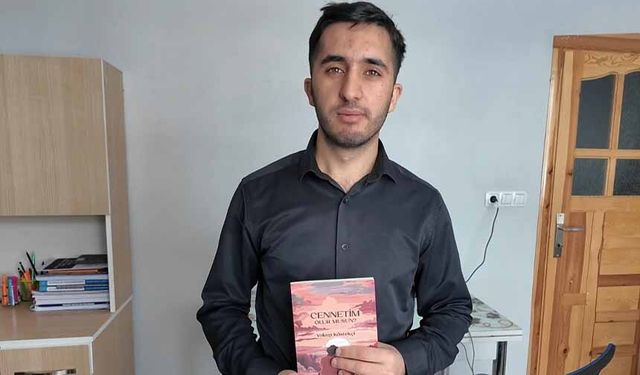 Van'da engelli genç kitap yazarak hayata tutundu