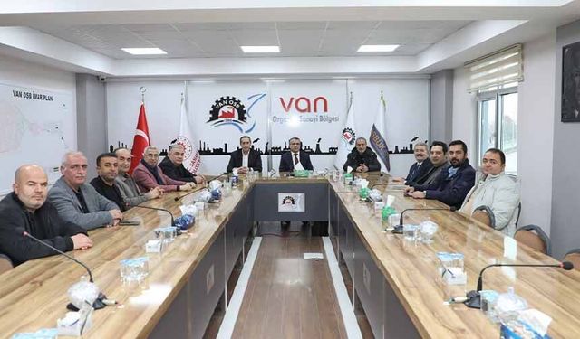 Van TSO'dan oda başkanlarına hayırlı olsun ziyareti