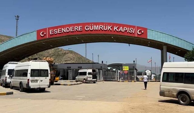 Esendere Sınır Kapısı'nda geçişlere kısıtlama getirildi