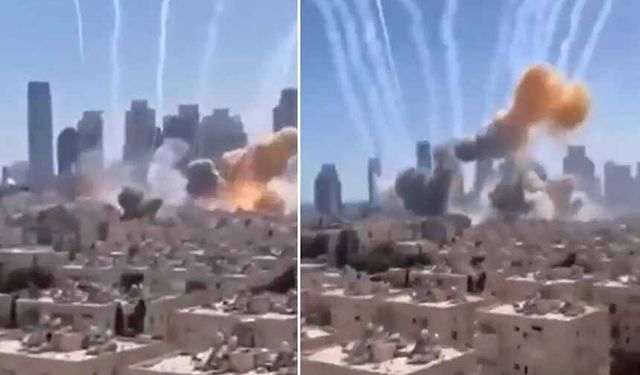 İran’dan başkent Tel Aviv’e hava saldırısı