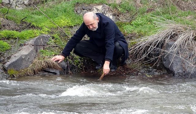 İnci kefali göçünün en çok izlendiği Deliçay'da su seviyesi yükseldi