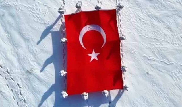 Van'da jandarma personelinden anlamlı yürüyüş