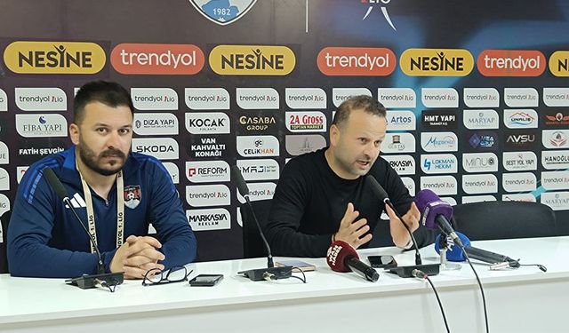 Vanspor Teknik Direktörü Korkmaz: Play-off’tan uzaklaştığımız için üzgünüz!