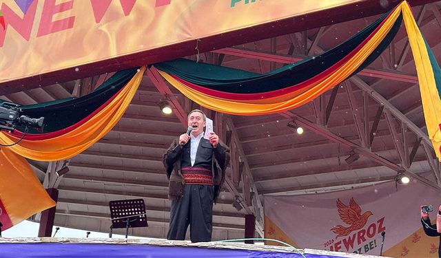 DEM Parti Eş Genel Başkanı Bakırhan Van'da konuştu: Bu Nevruz yeni bir dönemin başlangıcı