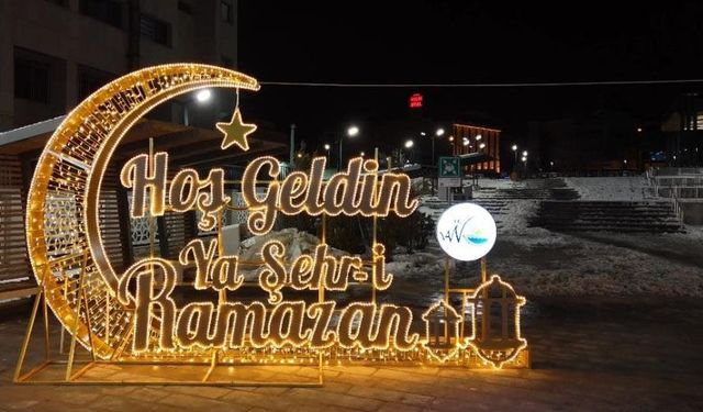 Van'da Ramazan ışıltısı