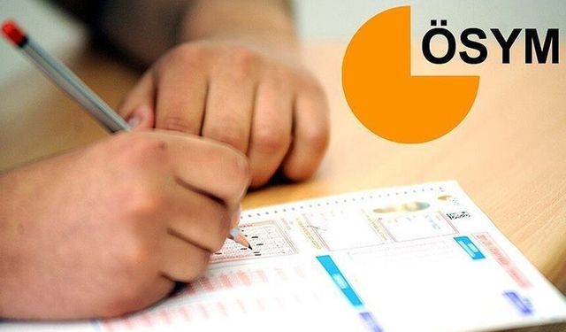 ÖSYM pazar günü üç sınav düzenleyecek