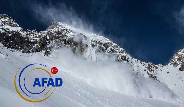 AFAD Vanlıları çığ konusunda uyardı