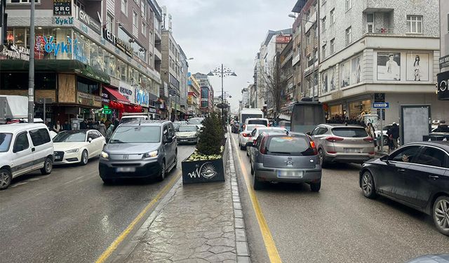 Van’da bayram trafiği!