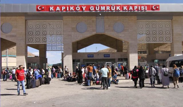 Kapıköy’den 60 binden fazla yabancı ziyaretçi giriş yaptı!