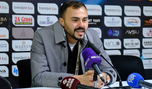 Manisa FK Teknik Direktörü Pekdaş: Vanspor’un zemini bu şehre yakışmıyor