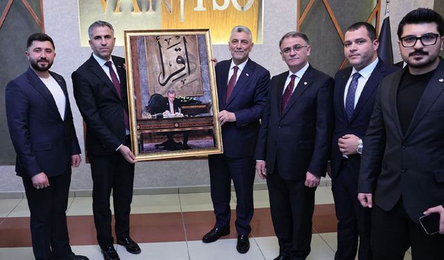 Bakan Bolat ASKON Van heyetiyle görüştü