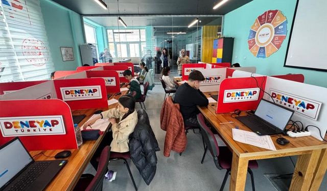 Van’da Deneyap e-sınav heyecanı