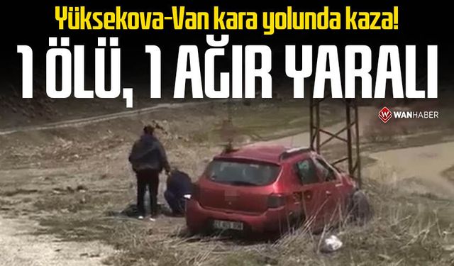 Yüksekova-Van kara yolunda kaza!