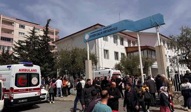 Kahramanmaraş'ta okulda silahlı saldırı