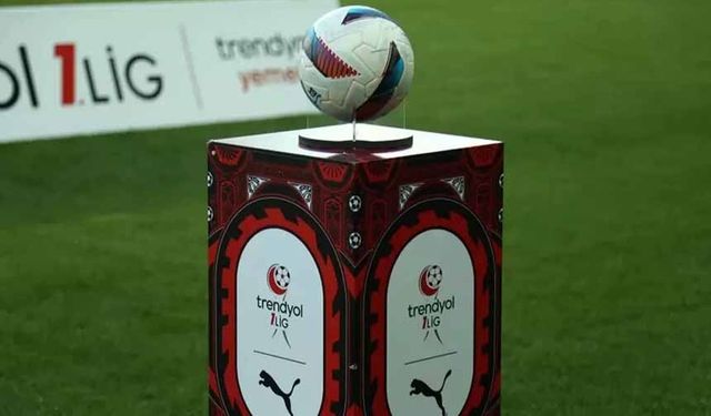 Trendyol 1. Lig'de 37. hafta programı açıklandı