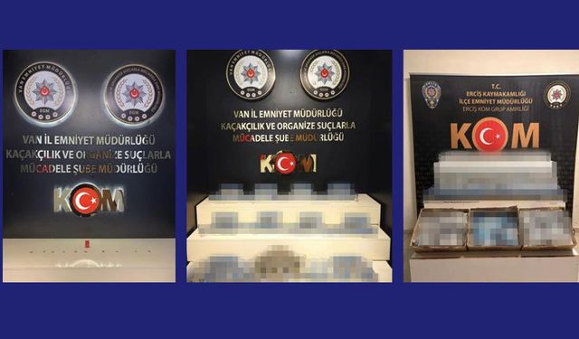 Van'da kaçakçılara darbe