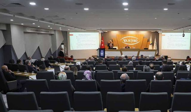 Van TSO'da "Gözetim ve Analiz Programı" toplantısı düzenlendi