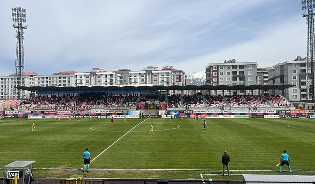 Vanspor sahasındaki son maçı kaybetti