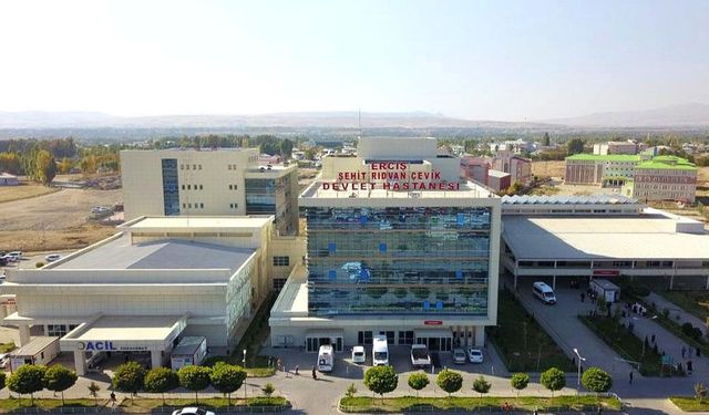 Erciş Devlet Hastanesi ek binasının ihalesi yapıldı