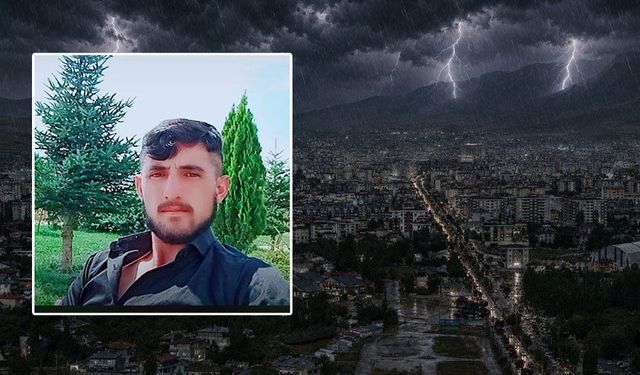 Van’da yıldırım çarpan genç ağır yaralandı