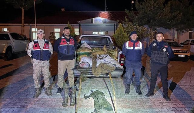 Van'da 630 kilo inci kefali ele geçirildi