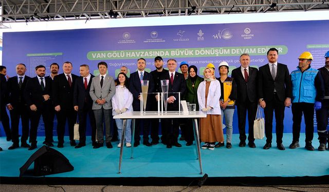 Van Gölü Havzası için 12 Milyar TL’lik çevre yatırımı
