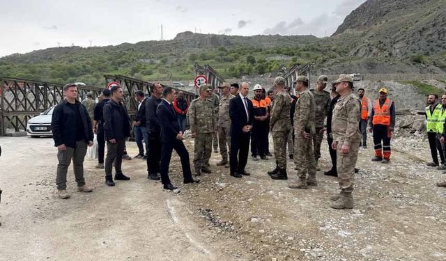 Hakkari-Van yolundaki çalışmalar incelendi