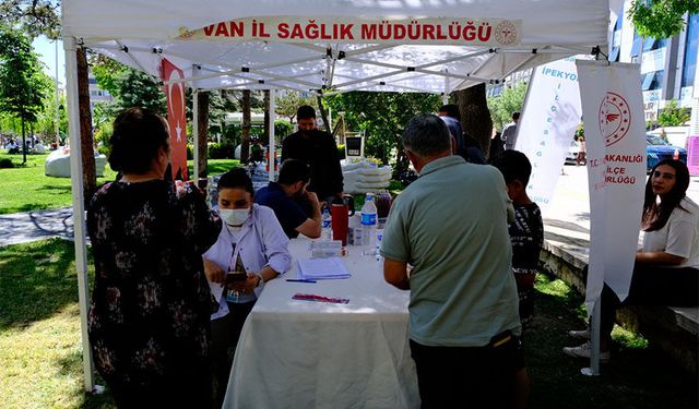 Van’da vatandaşlara ücretsiz “Hareket yaşı” ölçümü yapılıyor