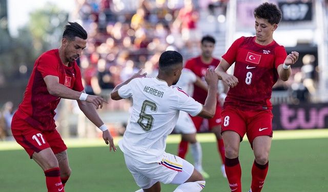 A Milli Takım, Dünya Kupası öncesi son provada Venezuela'yı yendi