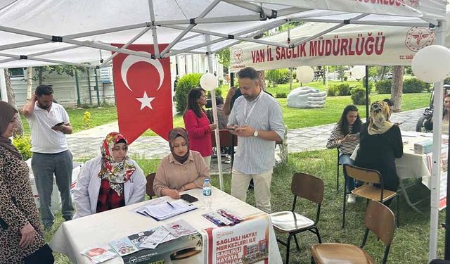Van'da sağlıklı yaşa kampanyası başlatıldı