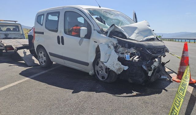 Van'da trafik kazası: 1 jandarma personeli şehit, 5 yaralı