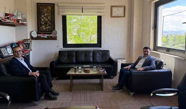 Özalp Kaymakamı Rahmi Bulut’tan veda ziyareti