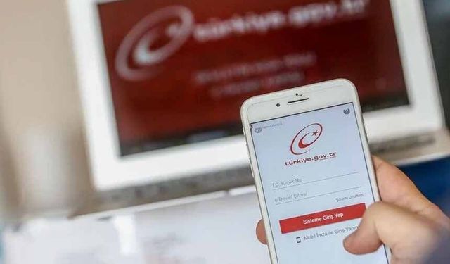 e-Devlet Kapısı'nın en çok kullanılan uygulamaları belli oldu