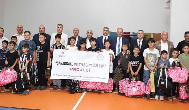 Çocuklara yönelik spor, kültür ve eğitim projesi başlatıldı