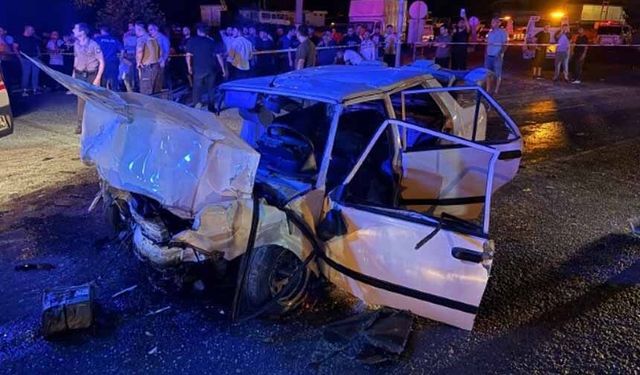Tofaş, kağıt gibi ezildi: 1 ölü, 3 yaralı
