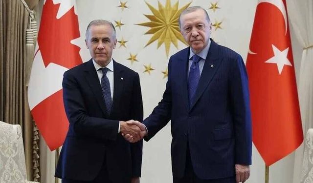 Erdoğan, NATO Ankara Zirvesi kapsamında Kanada Başbakanı Carney'i kabul etti