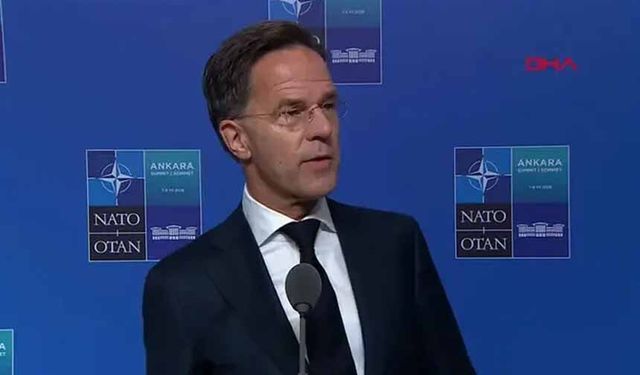 NATO Genel Sekreteri Rutte: Ankara’ya teşekkür ediyoruz