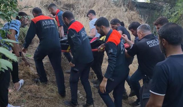 Suya düşen şahsın cansız bedenine ulaşıldı