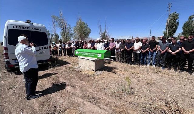 İHA Bölge Müdürü Akyüz'ün acı günü: Oğlu son yolculuğuna uğurlandı